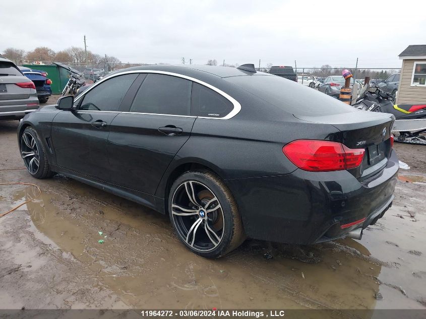 2015 BMW 4 Series 435I xDrive VIN: WBA4B3C50FD669923 Lot: 11964272