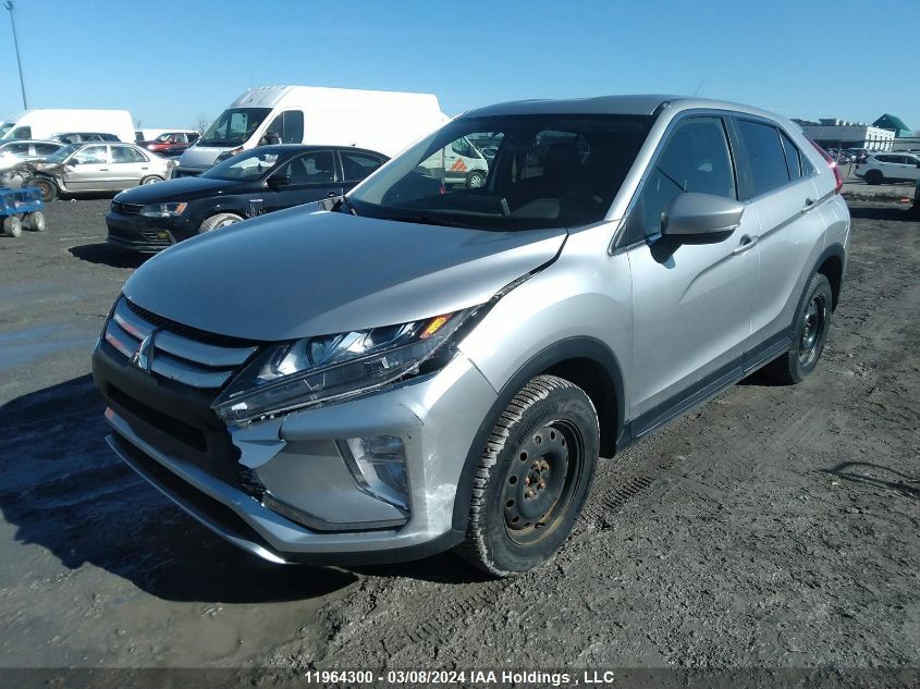 2018 Mitsubishi Eclipse Cross VIN: JA4AT3AA1JZ616589 Lot: 11964300