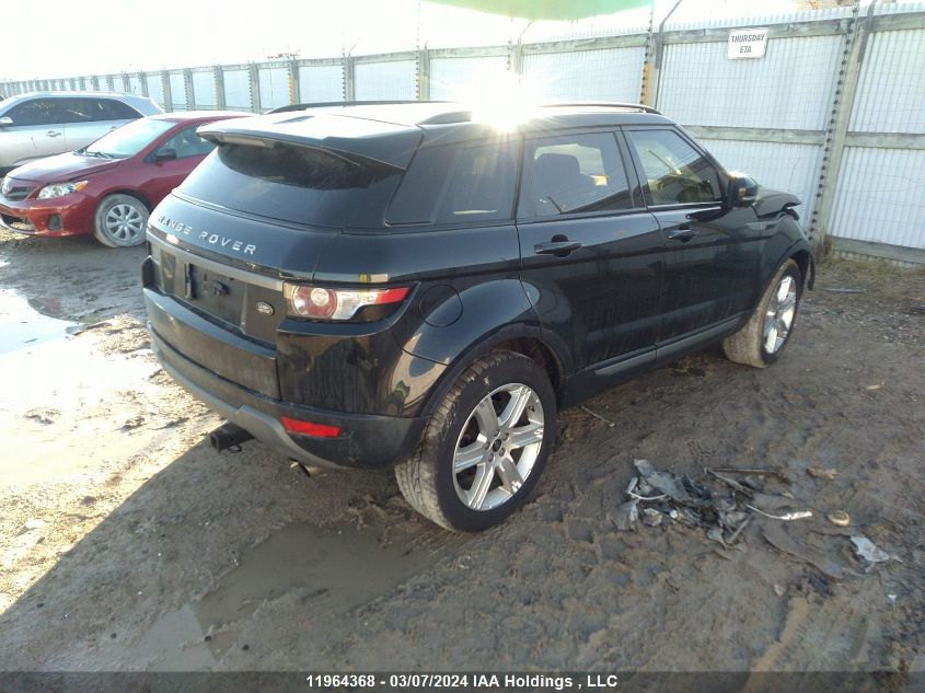 2013 Land Rover Range Rover Evoque Pure Premium VIN: SALVR2BG1DH742361 Lot: 11964368