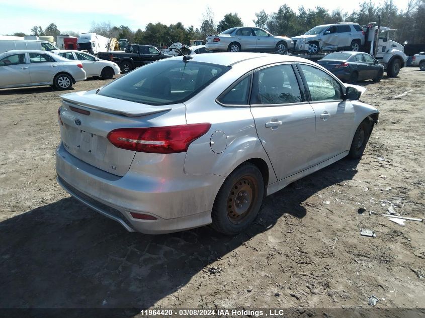 2017 Ford Focus Se VIN: 1FADP3F22HL329838 Lot: 39236690