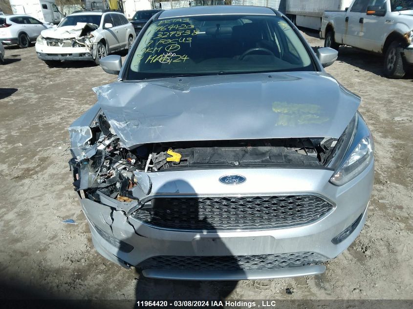 2017 Ford Focus Se VIN: 1FADP3F22HL329838 Lot: 39236690