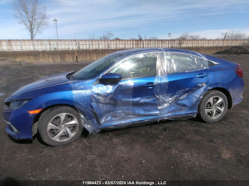 2020 Honda Civic Lx VIN: 2HGFC2F50LH034702 Lot: 11964423
