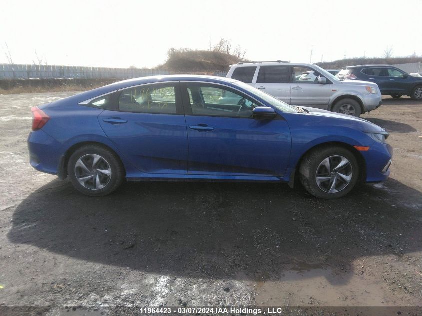 2020 Honda Civic Lx VIN: 2HGFC2F50LH034702 Lot: 11964423