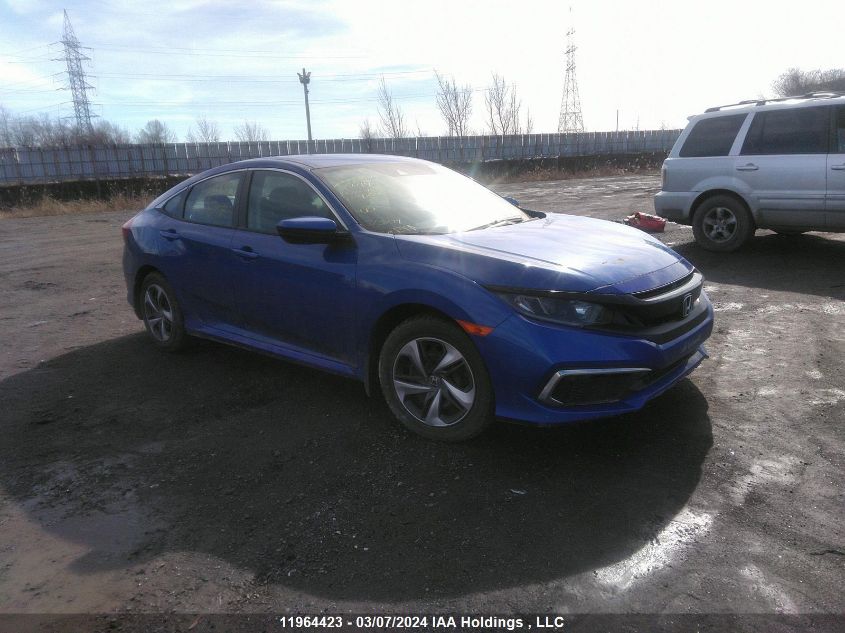 2020 Honda Civic Lx VIN: 2HGFC2F50LH034702 Lot: 11964423