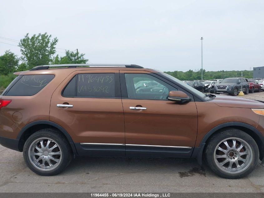 2011 Ford Explorer Limited VIN: 1FMHK8F89BGA58042 Lot: 11964455