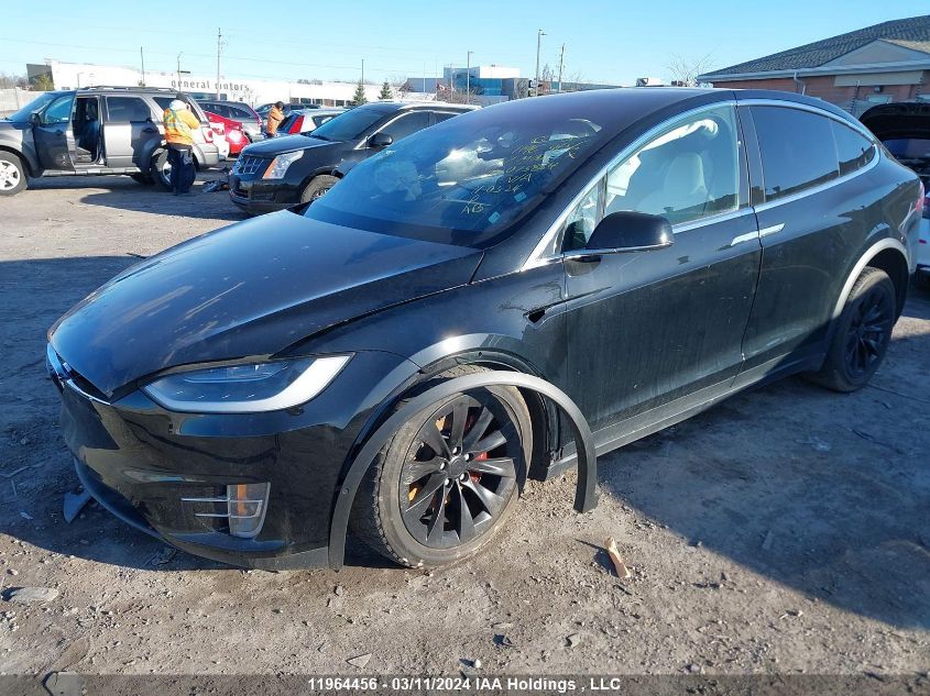 2017 Tesla Model X VIN: 5YJXCDE27HF075864 Lot: 11964456