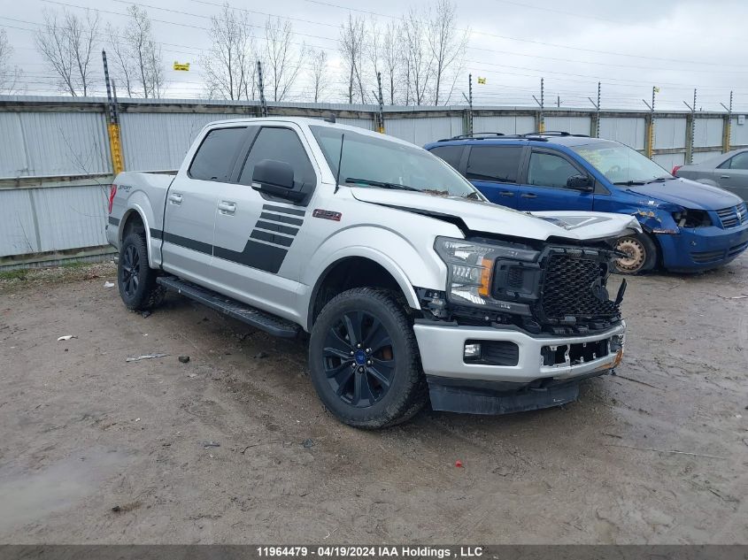 2019 Ford F150 Supercrew VIN: 1FTEW1E5XKFA71091 Lot: 39220294