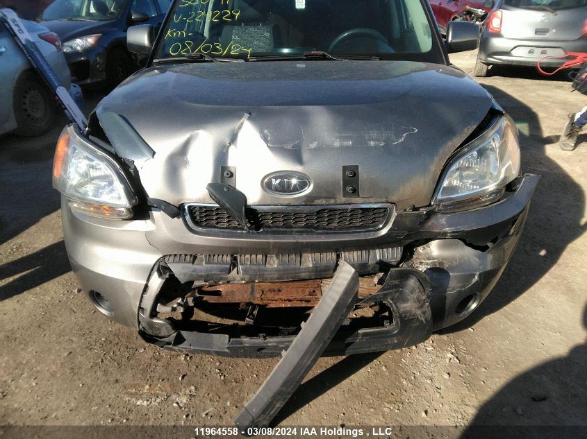 2011 Kia Soul +/!/Sport VIN: KNDJT2A28B7224229 Lot: 11964558