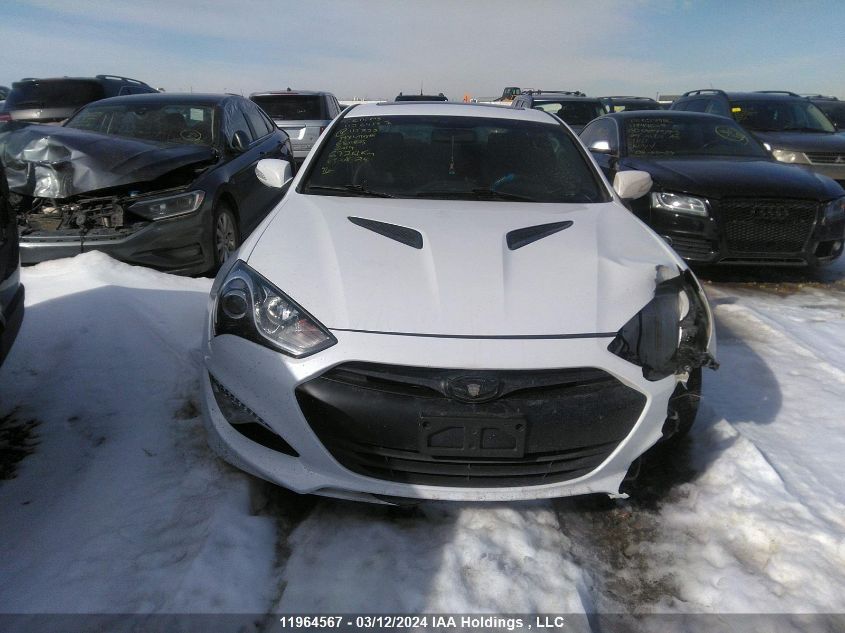 2014 Hyundai Genesis Coupe 2.0T VIN: KMHHT6KD8EU115230 Lot: 11964567