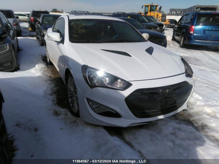 2014 Hyundai Genesis Coupe 2.0T VIN: KMHHT6KD8EU115230 Lot: 11964567