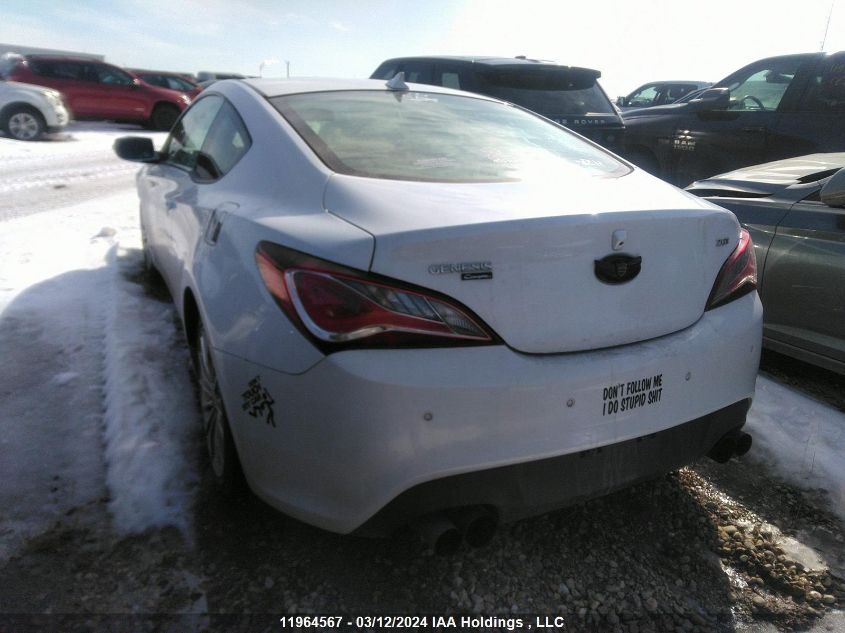 2014 Hyundai Genesis Coupe 2.0T VIN: KMHHT6KD8EU115230 Lot: 11964567