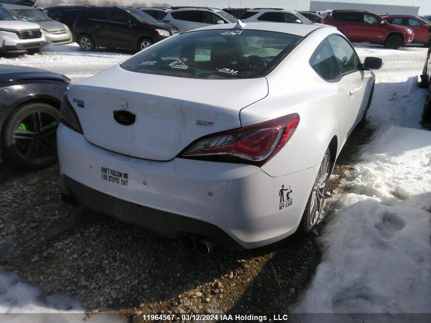 2014 Hyundai Genesis Coupe 2.0T VIN: KMHHT6KD8EU115230 Lot: 11964567