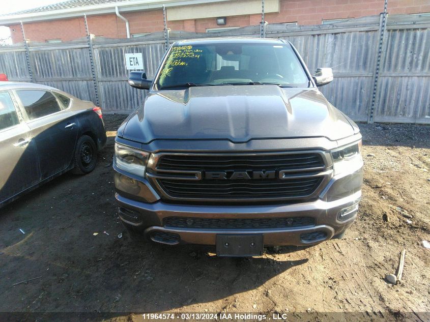 2022 Ram 1500 Sport VIN: 1C6SRFVT2NN408537 Lot: 11964574