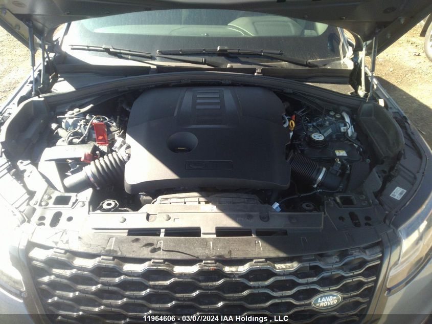 2022 Land Rover Range Rover Velar R-Dynamic S VIN: SALYT2EU0NA335870 Lot: 11964606