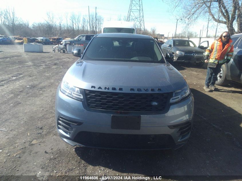 2022 Land Rover Range Rover Velar R-Dynamic S VIN: SALYT2EU0NA335870 Lot: 11964606