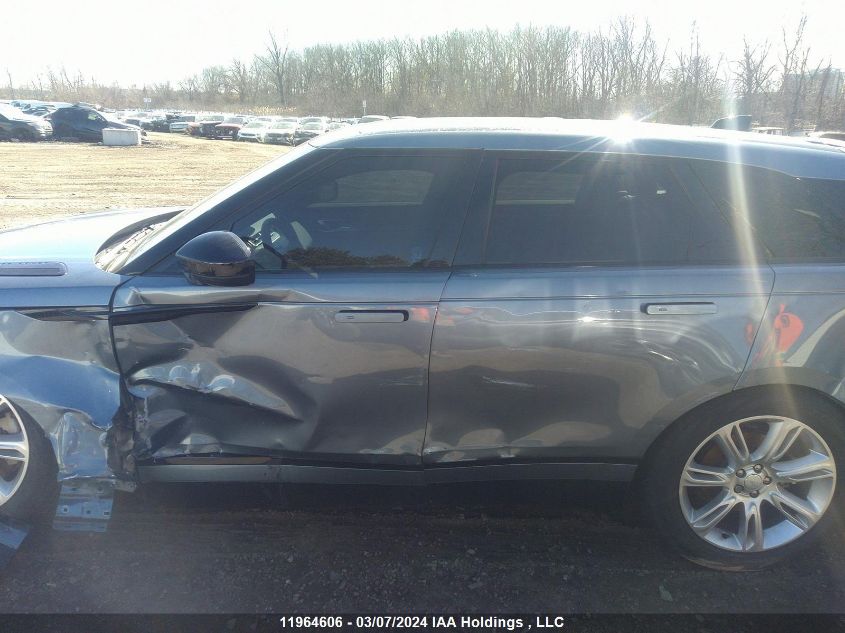 2022 Land Rover Range Rover Velar R-Dynamic S VIN: SALYT2EU0NA335870 Lot: 11964606