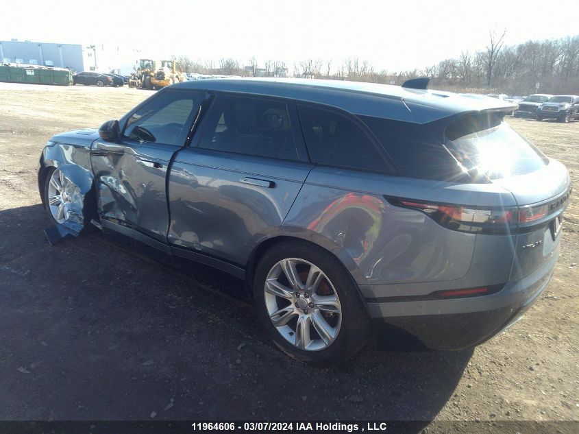 2022 Land Rover Range Rover Velar R-Dynamic S VIN: SALYT2EU0NA335870 Lot: 11964606