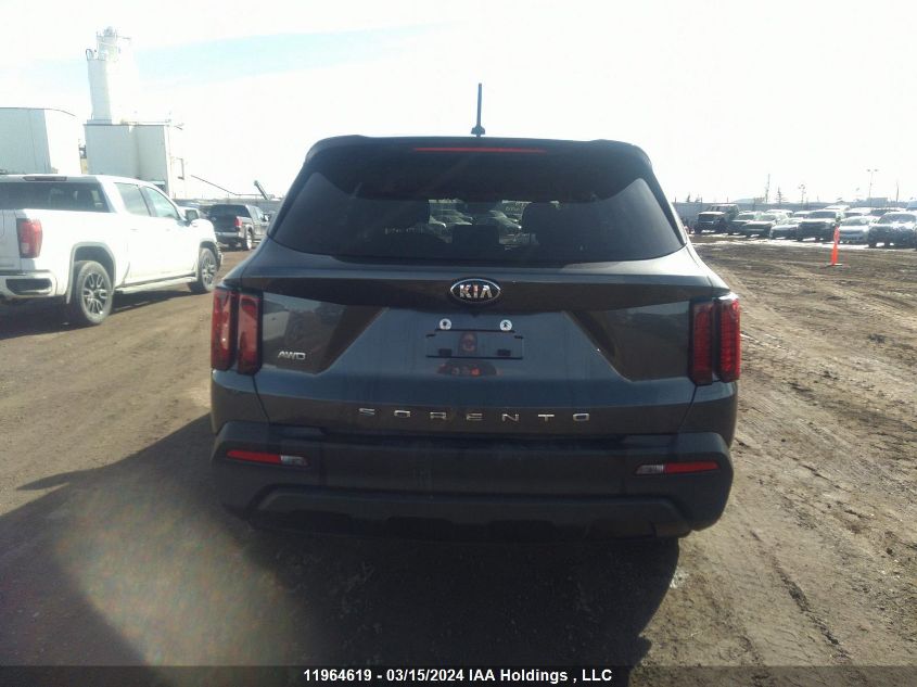 2021 Kia Sorento VIN: 5XYRGDLC1MG040006 Lot: 11964619