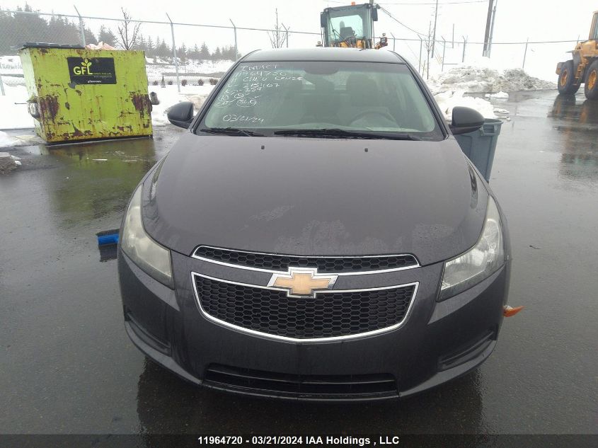 2011 Chevrolet Cruze VIN: 1G1PA5SH9B7215407 Lot: 11964720