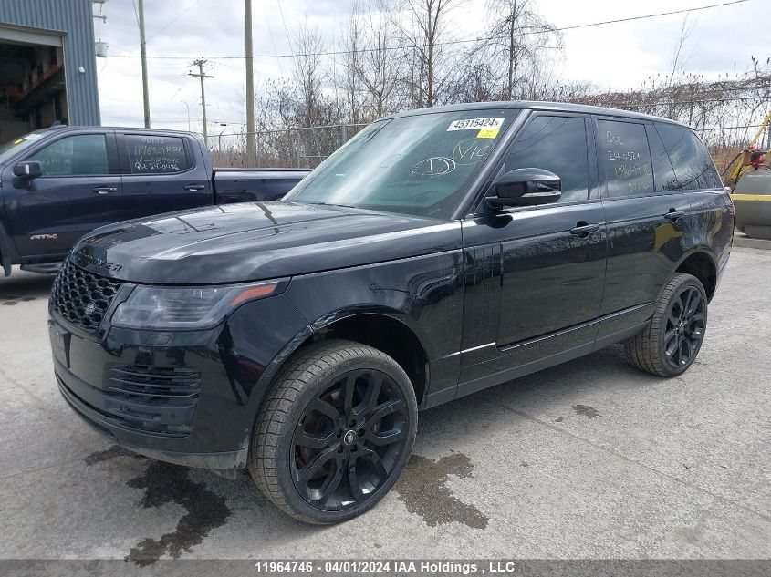 2020 Land Rover Range Rover VIN: SALGS2SE5LA597960 Lot: 11964746