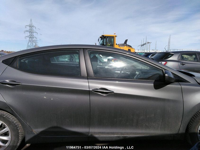 2012 Hyundai Elantra Gls VIN: 5NPDH4AE2CH133698 Lot: 39236399