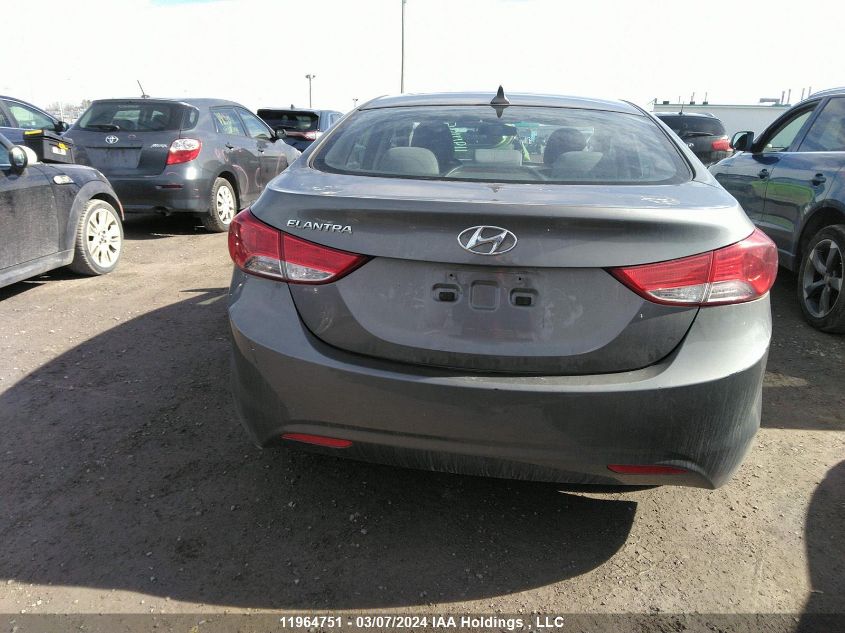 2012 Hyundai Elantra Gls VIN: 5NPDH4AE2CH133698 Lot: 39236399
