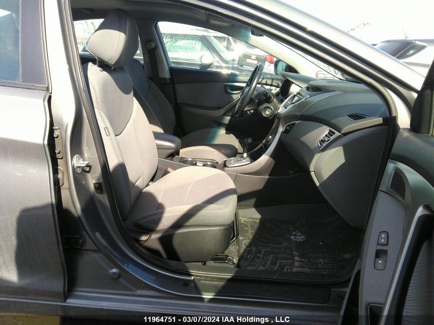 2012 Hyundai Elantra Gls VIN: 5NPDH4AE2CH133698 Lot: 39236399