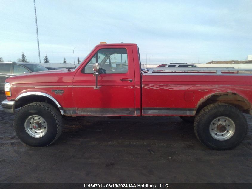 1995 Ford F250 VIN: 2FTHF26F0SCA48876 Lot: 11964791