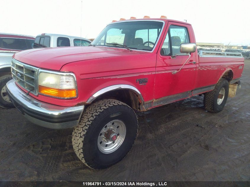 1995 Ford F250 VIN: 2FTHF26F0SCA48876 Lot: 11964791
