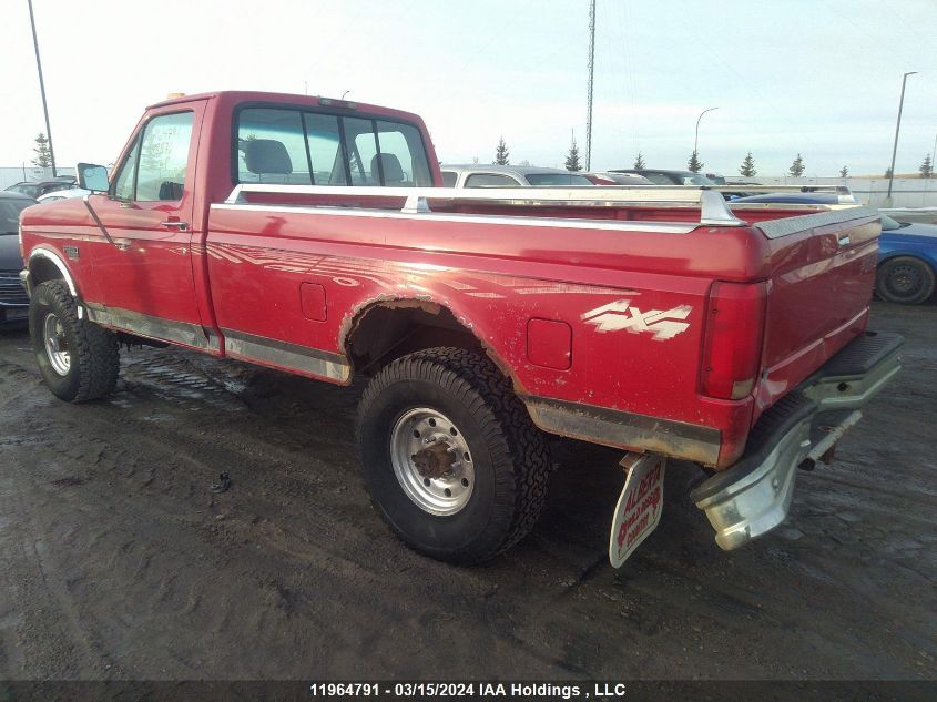 1995 Ford F250 VIN: 2FTHF26F0SCA48876 Lot: 11964791