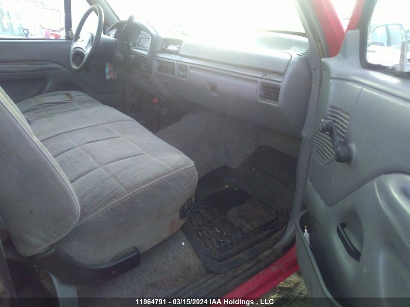 1995 Ford F250 VIN: 2FTHF26F0SCA48876 Lot: 11964791