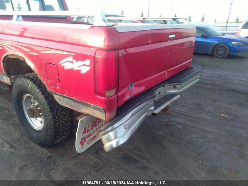 1995 Ford F250 VIN: 2FTHF26F0SCA48876 Lot: 11964791