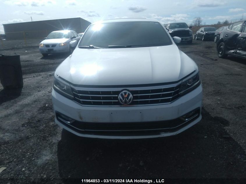 2017 Volkswagen Passat VIN: 1VWBT7A31HC038152 Lot: 11964853