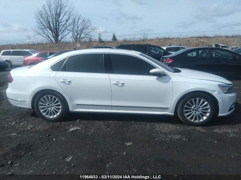 2017 Volkswagen Passat VIN: 1VWBT7A31HC038152 Lot: 11964853