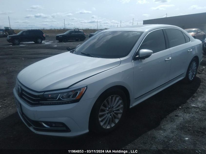 2017 Volkswagen Passat VIN: 1VWBT7A31HC038152 Lot: 11964853