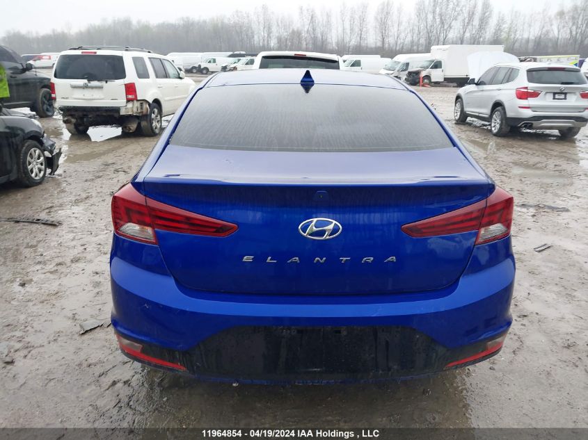 2020 Hyundai Elantra VIN: KMHD84LF9LU083051 Lot: 11964854