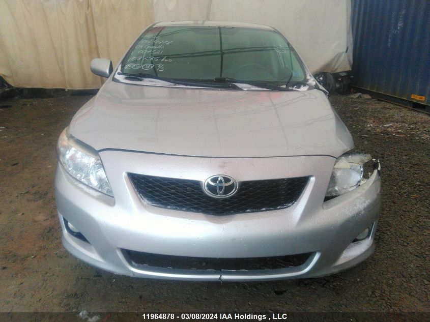 2009 Toyota Corolla S/Le/Xle VIN: 2T1BU40E29C007521 Lot: 11964878