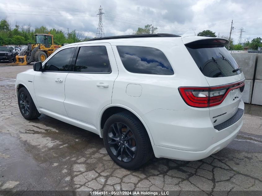 2022 Dodge Durango VIN: 1C4SDJCT4NC223267 Lot: 11964931