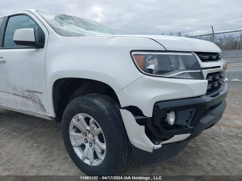 2022 Chevrolet Colorado 4Wd Long Box Lt VIN: 1GCHTCEAXN1211902 Lot: 11965102