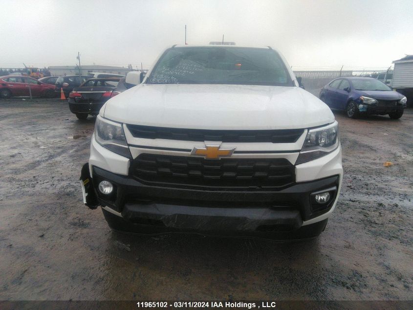 2022 Chevrolet Colorado 4Wd Long Box Lt VIN: 1GCHTCEAXN1211902 Lot: 11965102