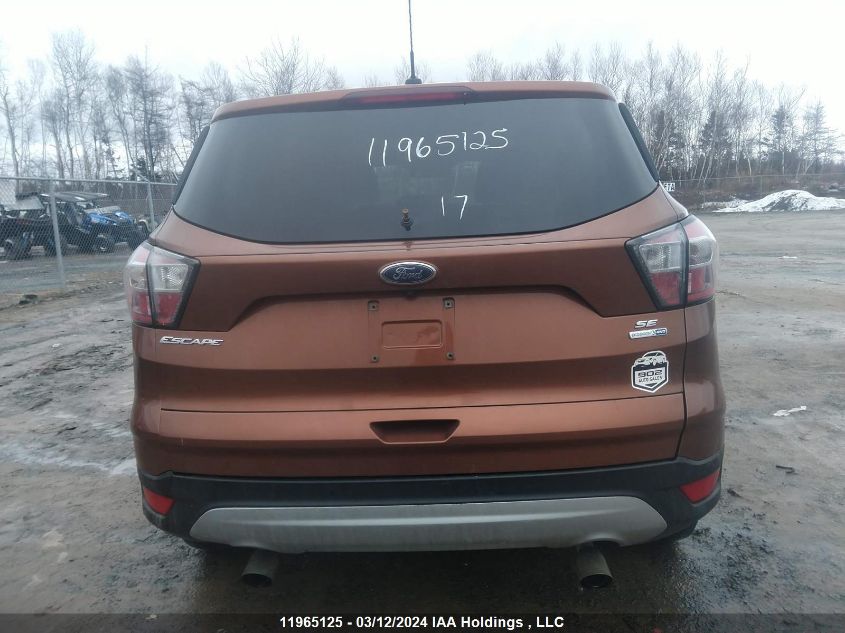 2017 Ford Escape Se VIN: 1FMCU9GDXHUA71737 Lot: 11965125