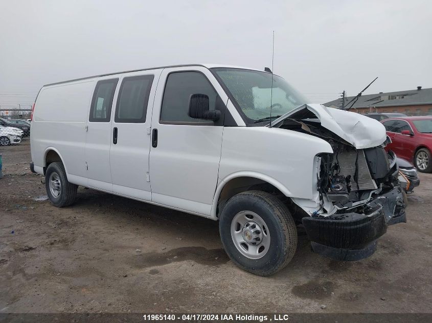 2023 Chevrolet Express Cargo Van VIN: 1GCWGBFPXP1230896 Lot: 39240570