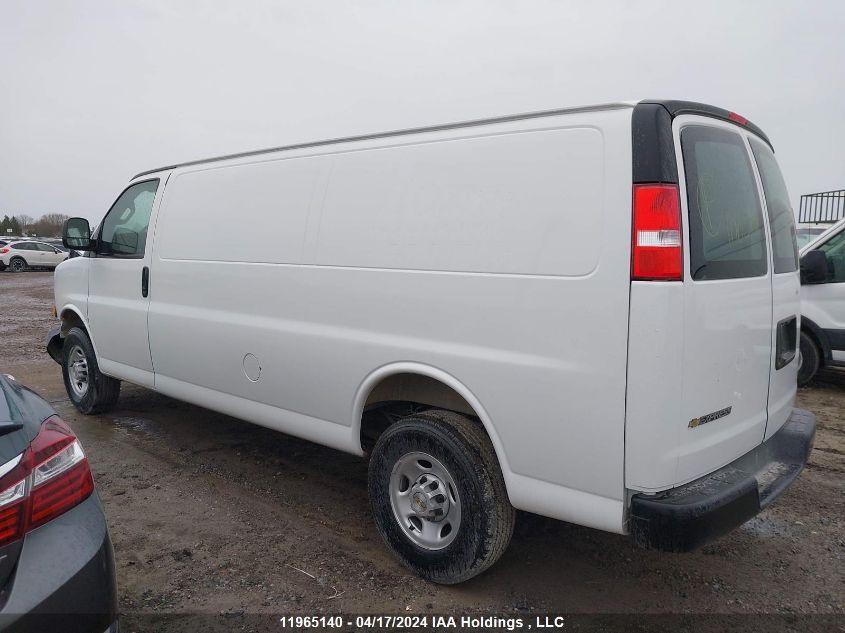 2023 Chevrolet Express Cargo Van VIN: 1GCWGBFPXP1230896 Lot: 39240570