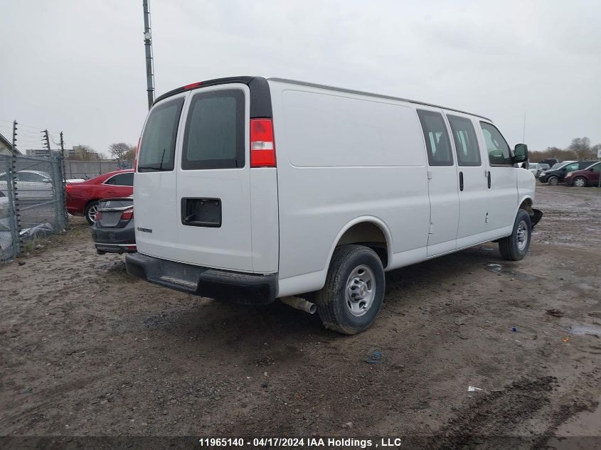 2023 Chevrolet Express Cargo Van VIN: 1GCWGBFPXP1230896 Lot: 39240570