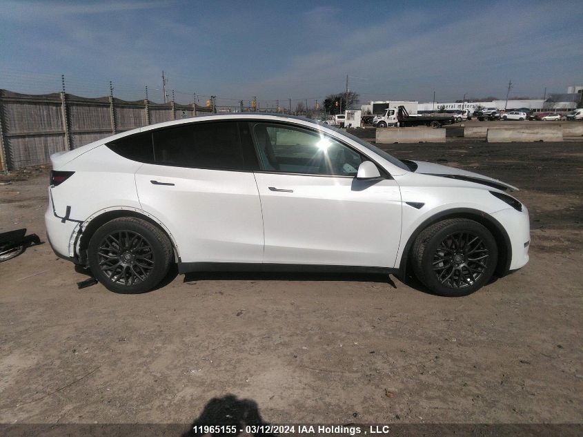 2021 Tesla Model Y VIN: 5YJYGDEE4MF182593 Lot: 11965155