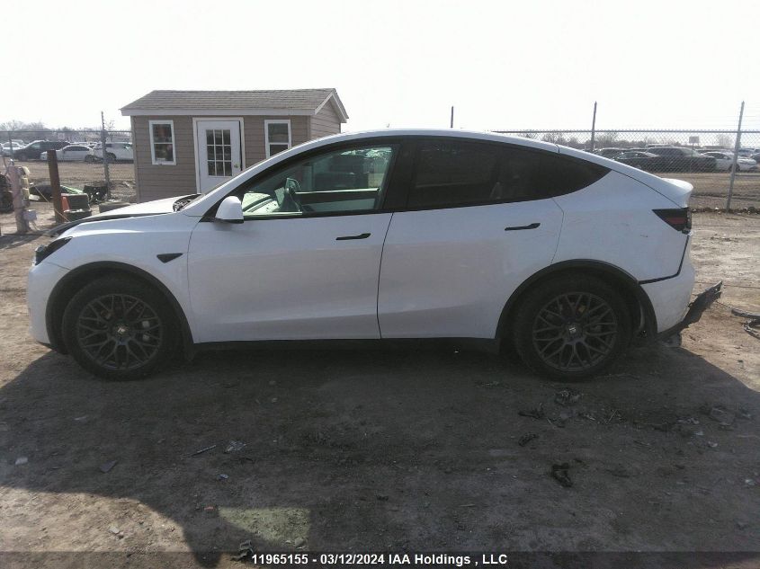 2021 Tesla Model Y VIN: 5YJYGDEE4MF182593 Lot: 11965155