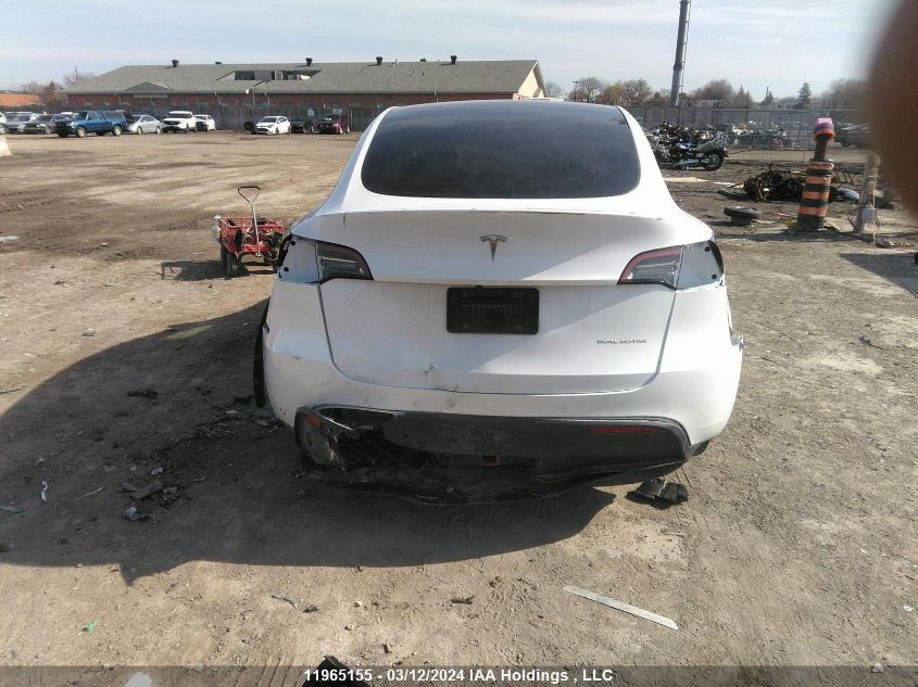 2021 Tesla Model Y VIN: 5YJYGDEE4MF182593 Lot: 11965155