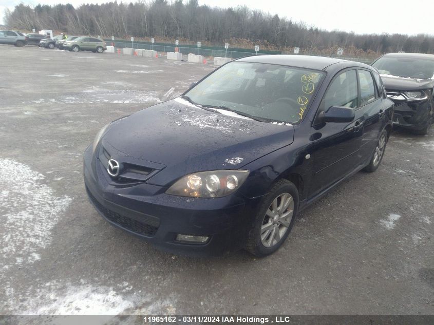 2008 Mazda 3 Hatchback VIN: JM1BK343881141221 Lot: 11965162