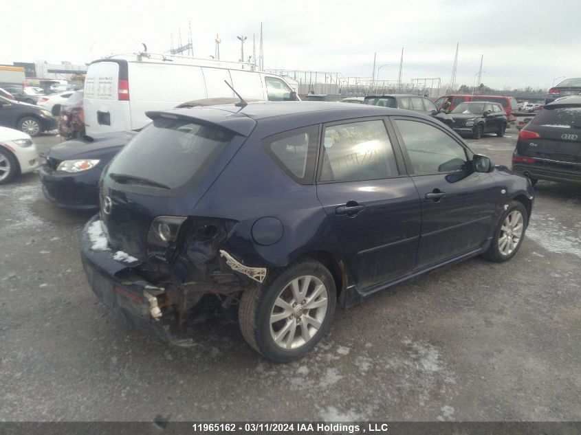 2008 Mazda 3 Hatchback VIN: JM1BK343881141221 Lot: 11965162