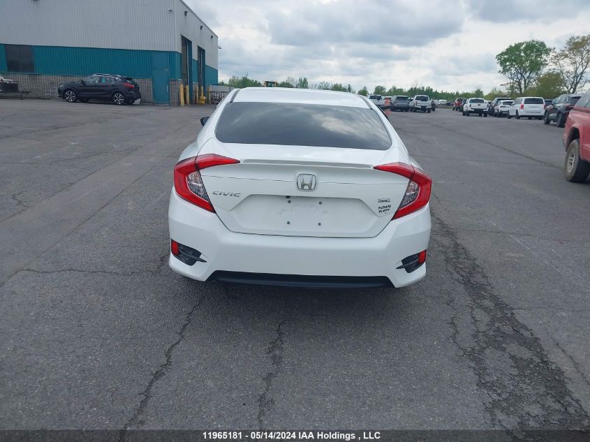 2018 Honda Civic Lx VIN: 2HGFC2F66JH011219 Lot: 11965181